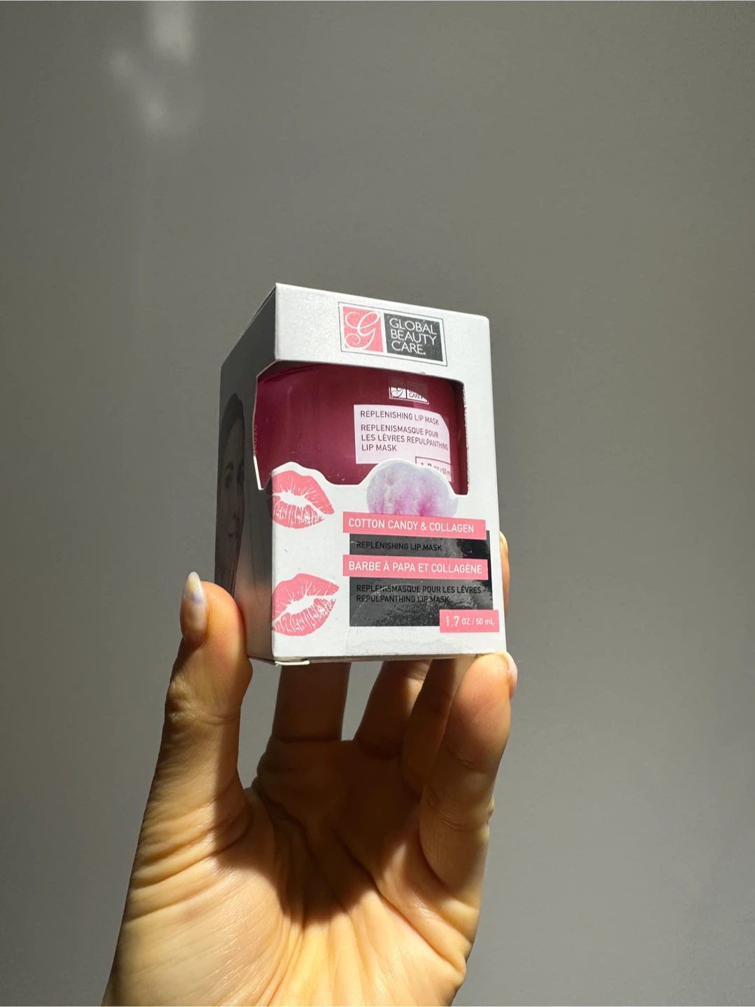 (new) Global Beauty Care - cotton candy collagen lip mask