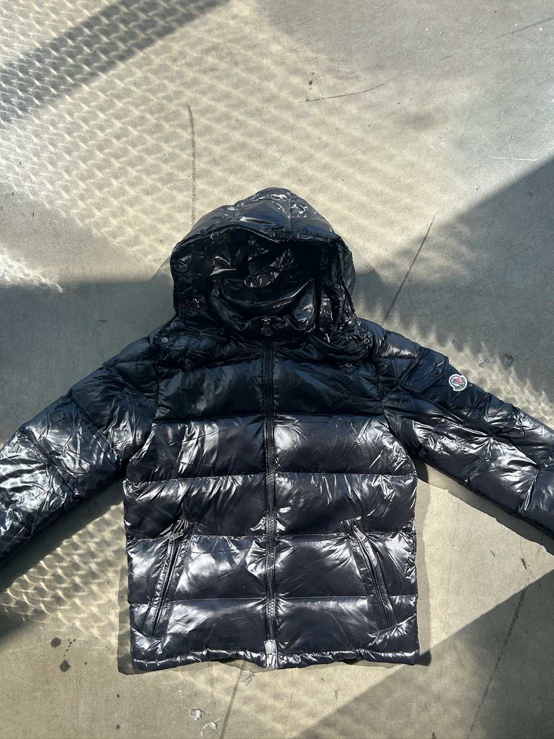 Moncler Maya Black Down Jacket