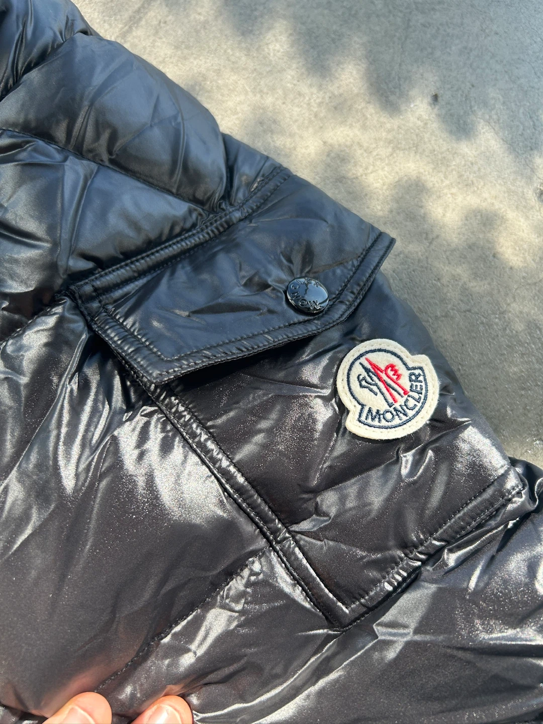 Moncler Maya Black Down Jacket - photo 3