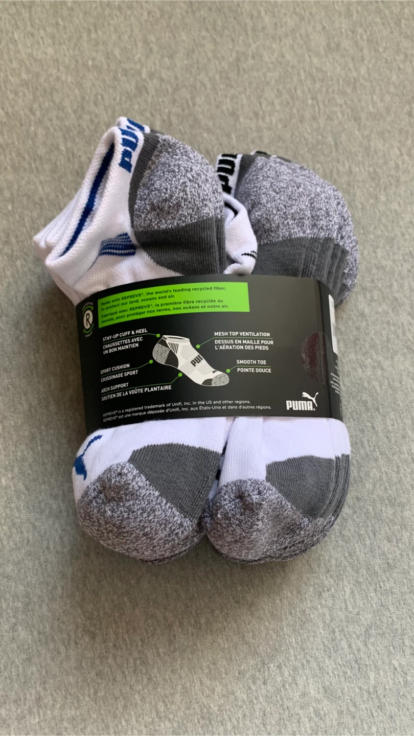 Puma Men's Size 6-12 Low Cut Socks, 12 Pairs (2 available) - photo 2