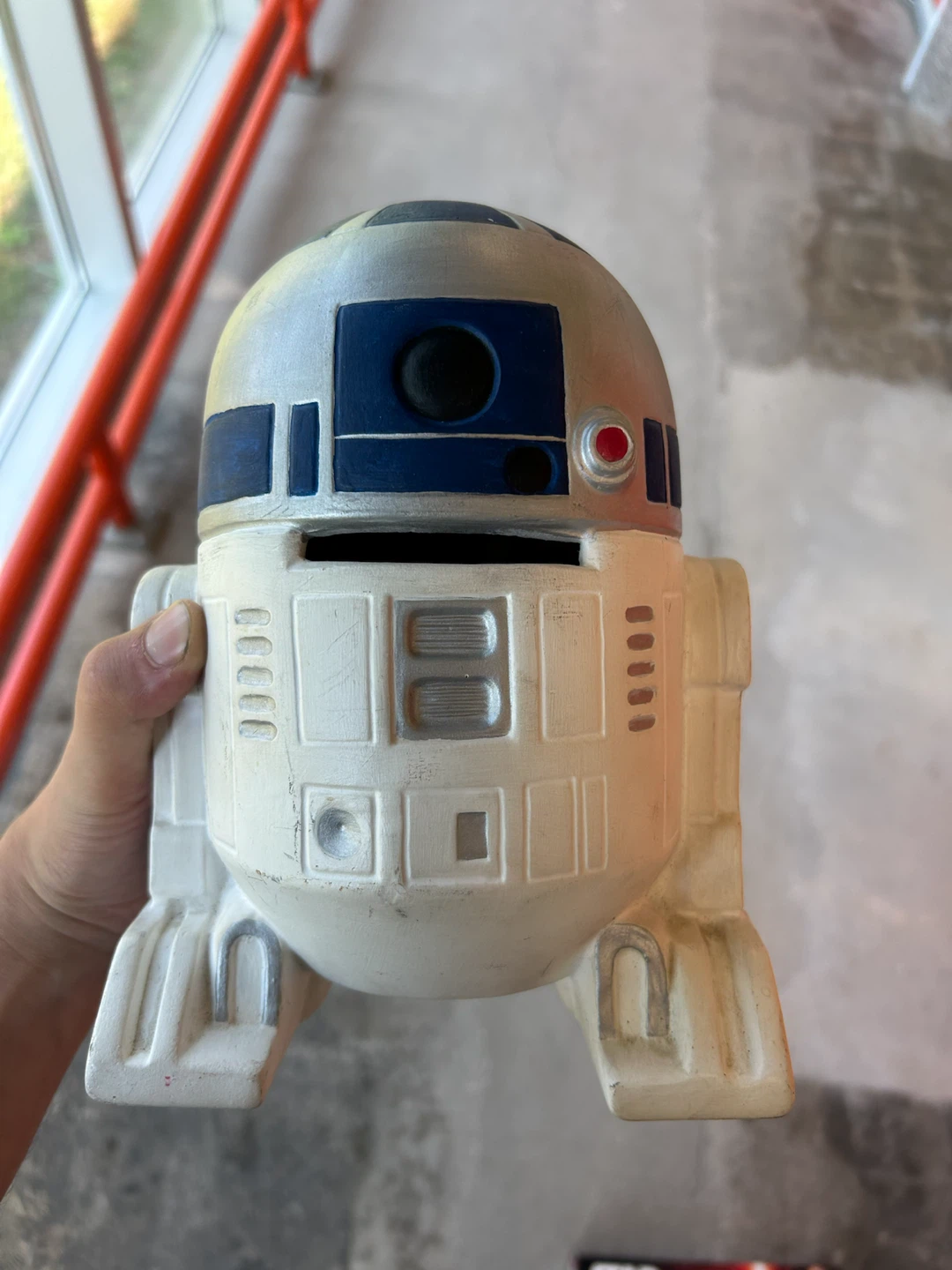 vintage R2D2 piggy bank