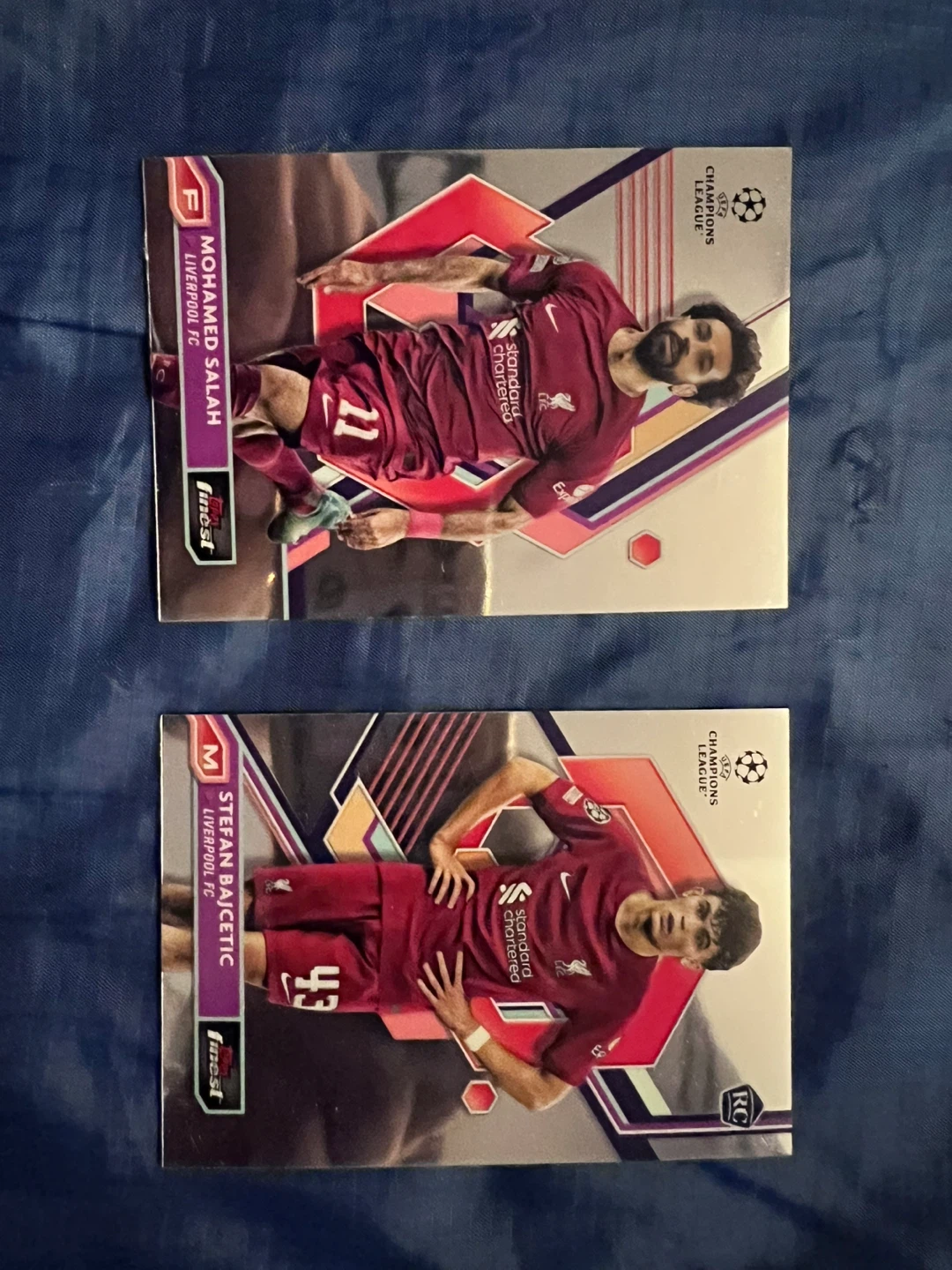 Topps Finest Liverpool FC Soccer Cards - photo 4