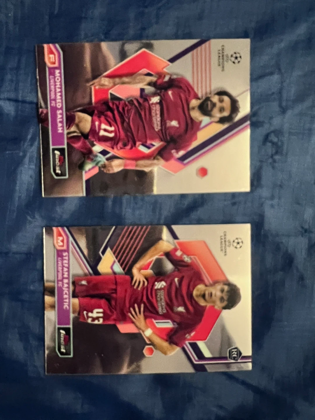 Topps Finest Liverpool FC Soccer Cards - photo 5