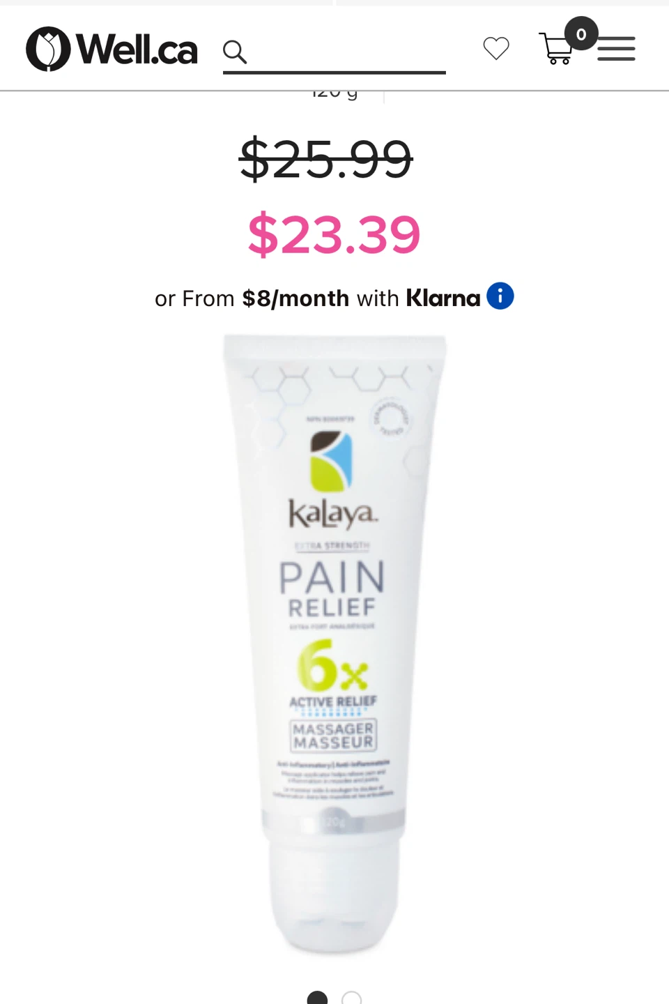 Kalaya Pain Relief Cream - photo 2