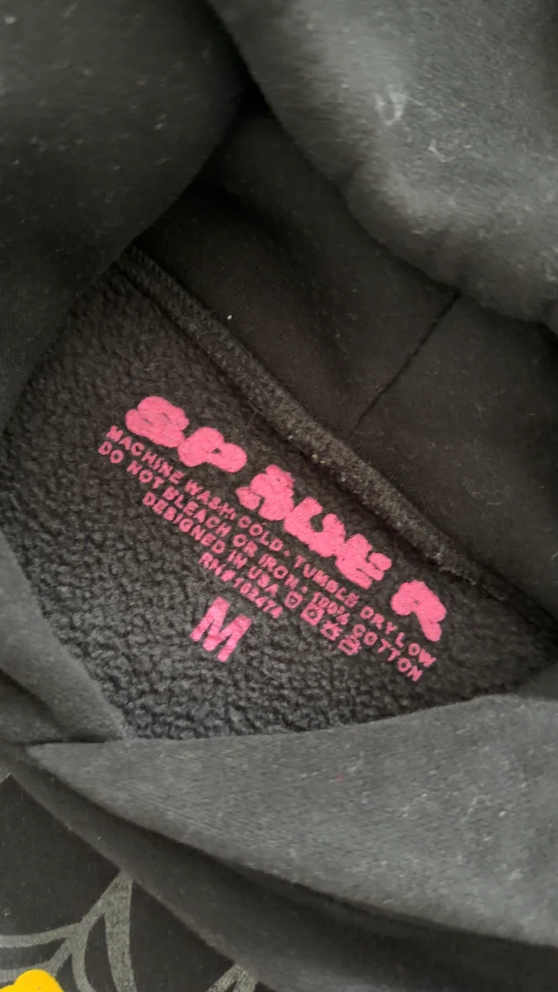 Sp5der Hoodie Black - photo 3