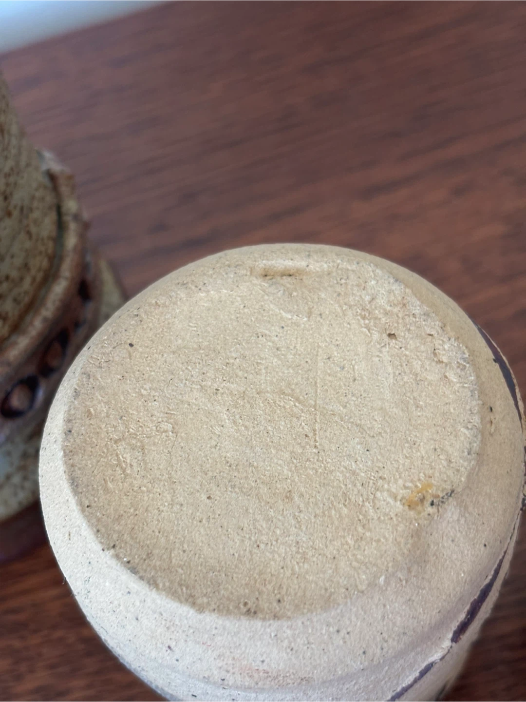 Armstrong Pottery Utensil Holder and Coin Jar - photo 3