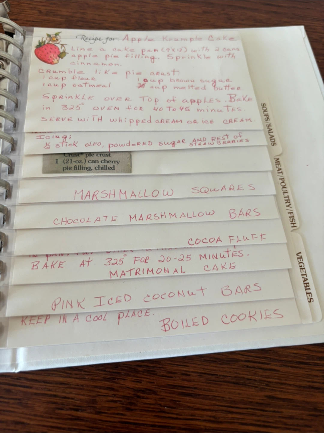 Vintage Home Cooking Loaded Recipe Binder - photo 4