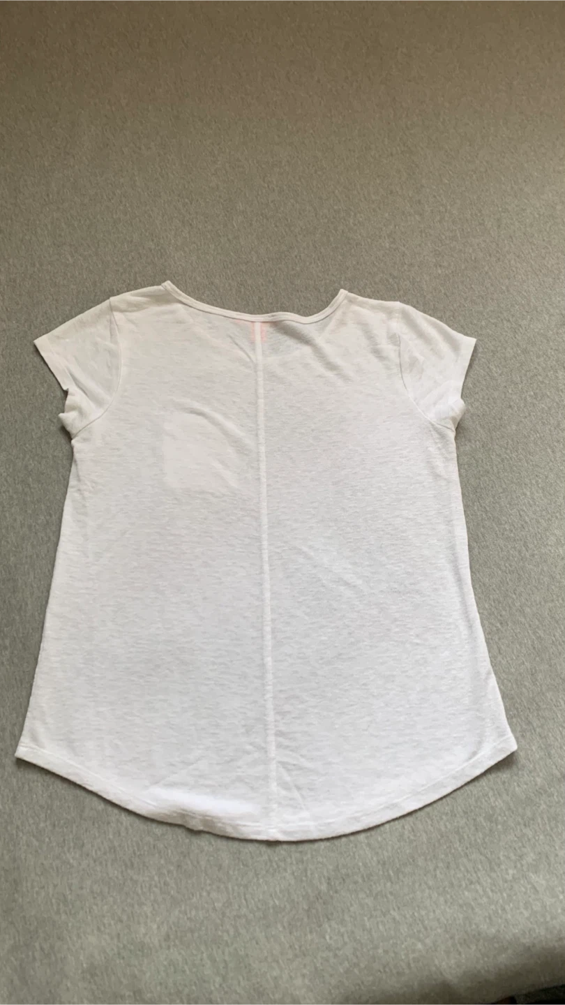 Joe Fresh White Pocket T-Shirt - Ladies Size Small - photo 2