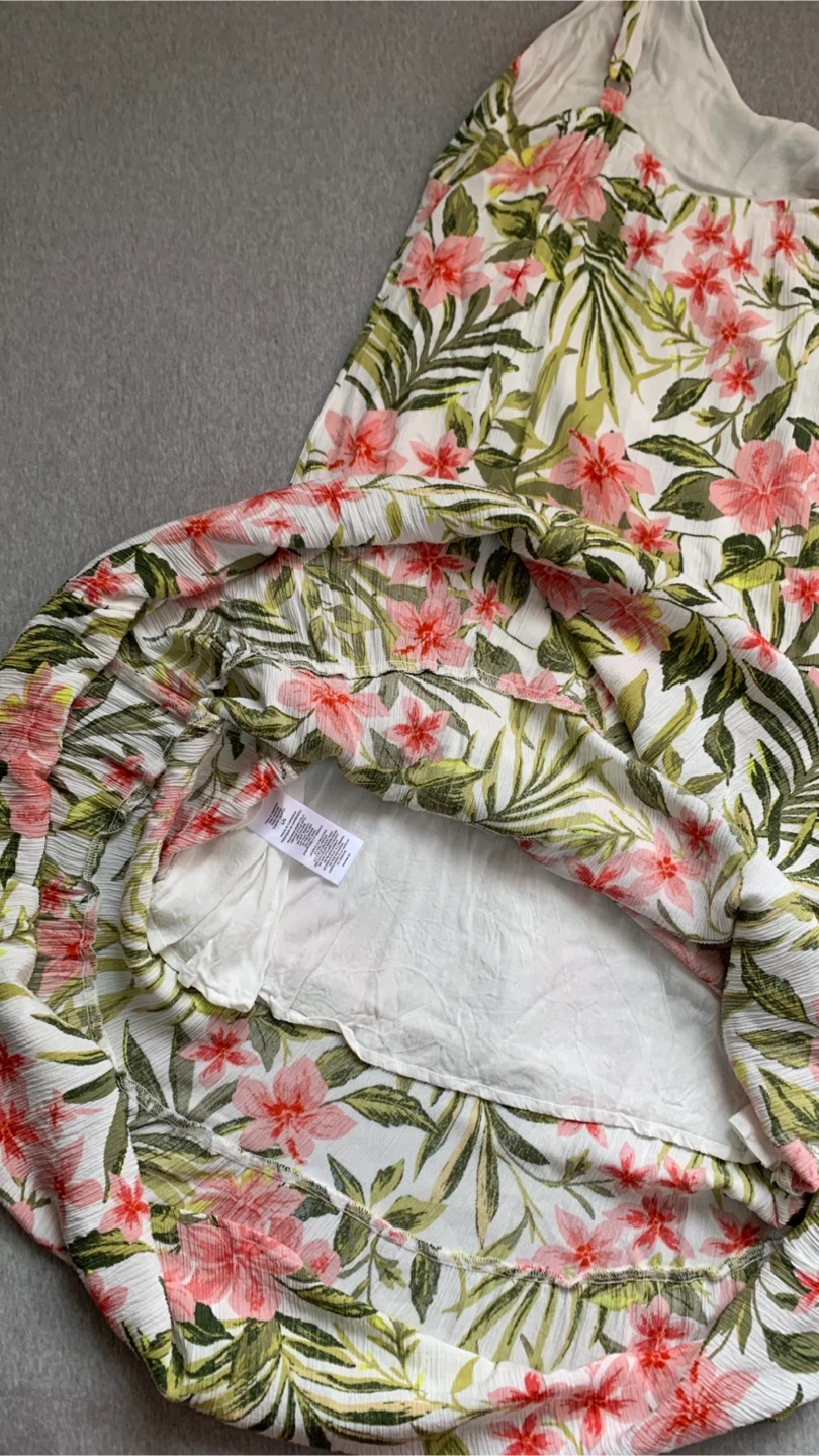 Hurley Floral Maxi Dress - Size Large - photo 3