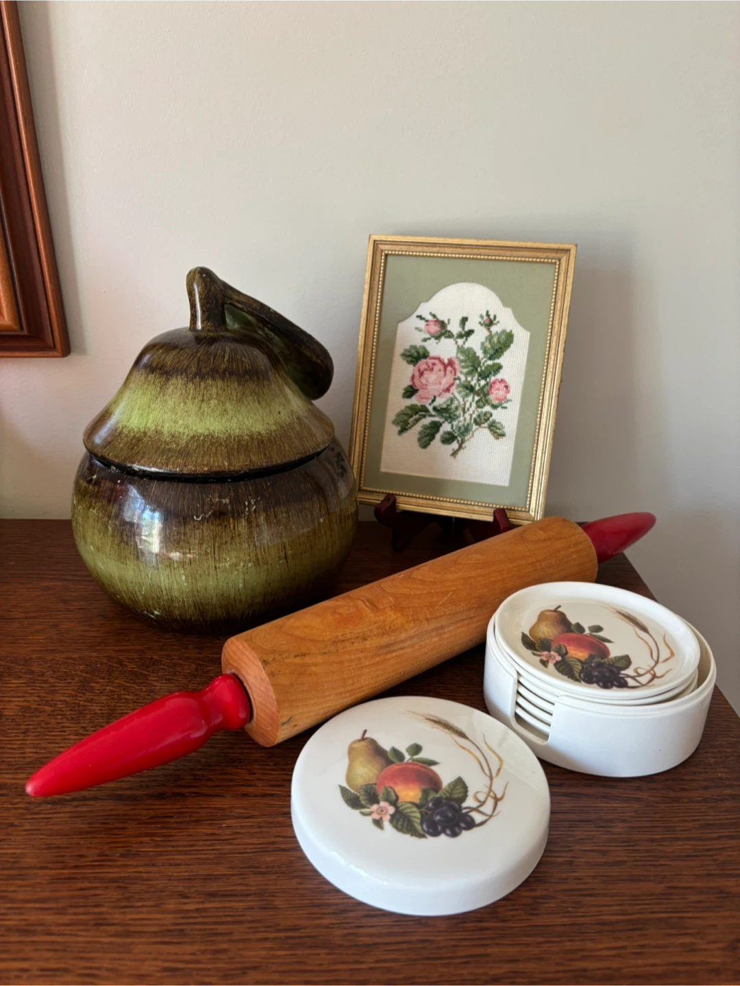 Vintage Grandmacore Kitchen Decor Bundle 4-Piece