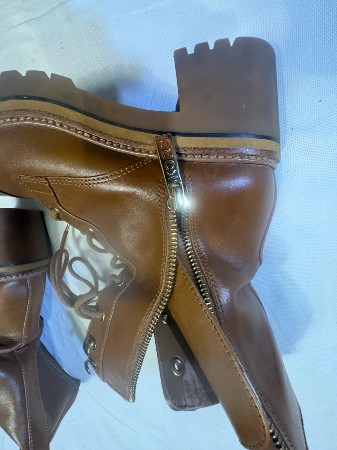 Michael Kors Tan Leather Boots - photo 3