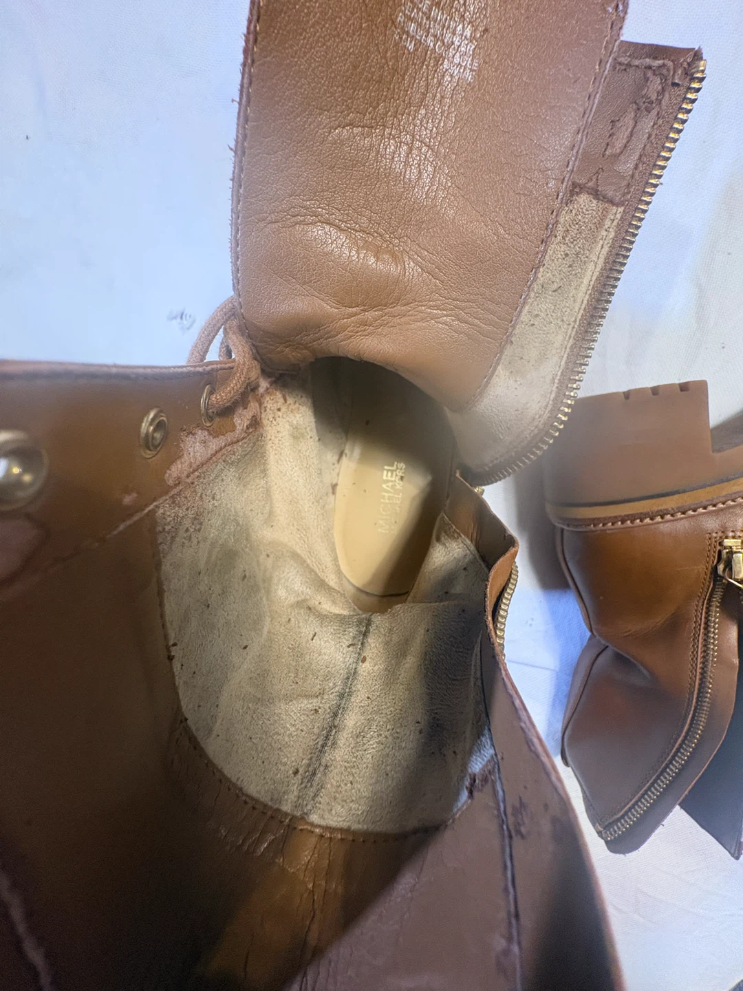Michael Kors Tan Leather Boots - photo 4