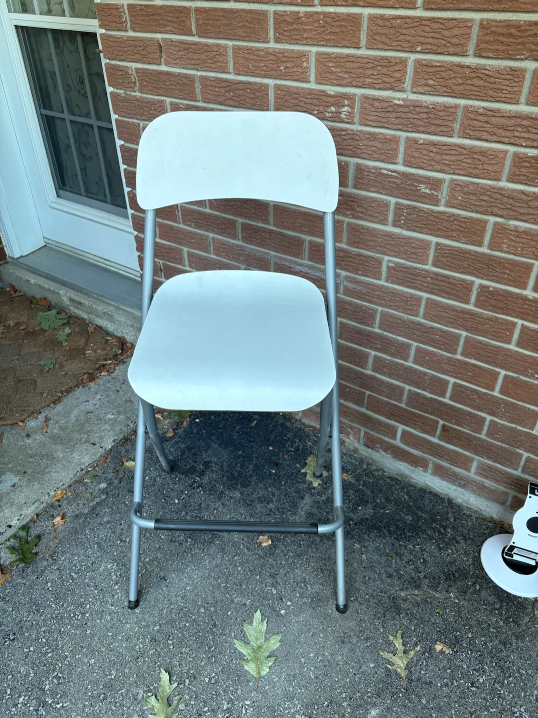 Folding Make up chair  White - photo 2