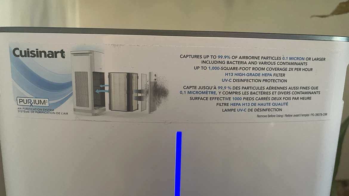 Cuisinart PurXium Air Purifier - photo 2