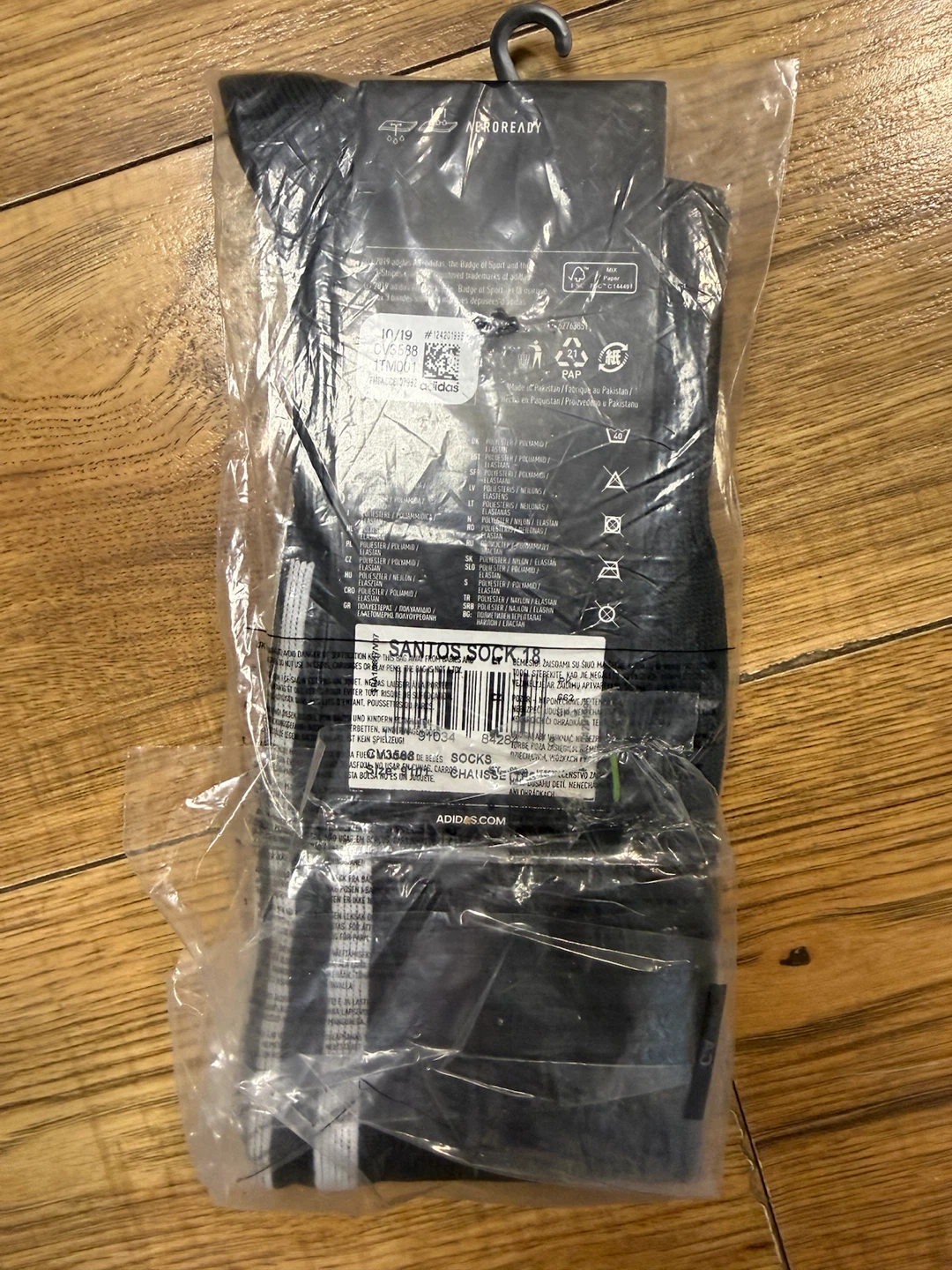 Adidas Santos 18 Team Sports Socks - photo 2