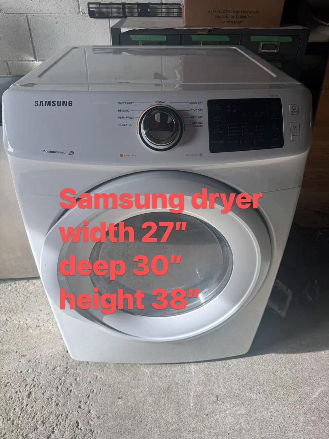 Good condition Samsung Dryer $280