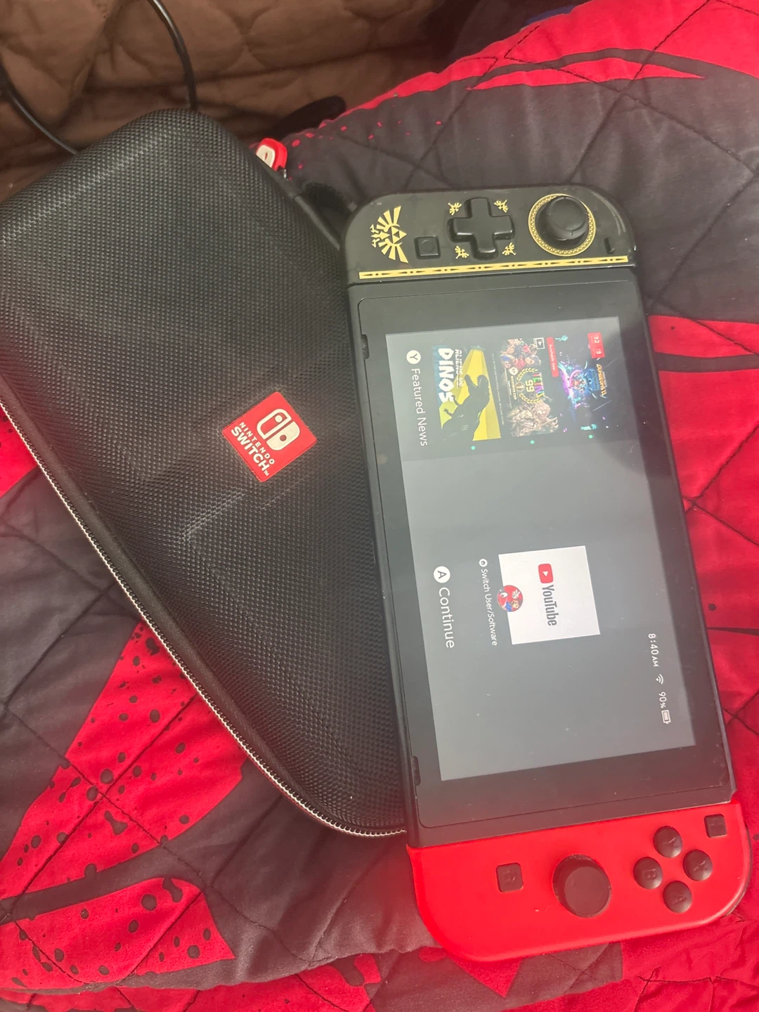 Nintendo Switch Console with Carrying Case
