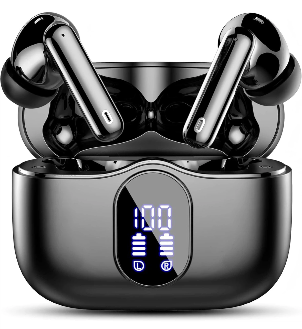 Wireless Bluetooth Earbuds with Digital Display