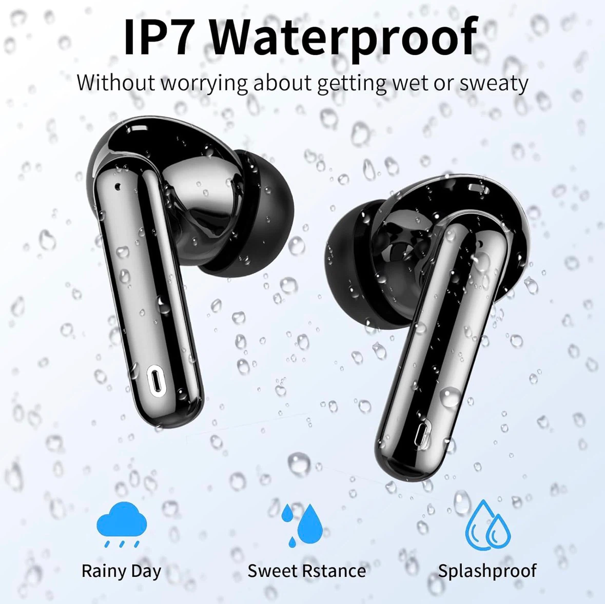 Wireless Bluetooth Earbuds with Digital Display - photo 2