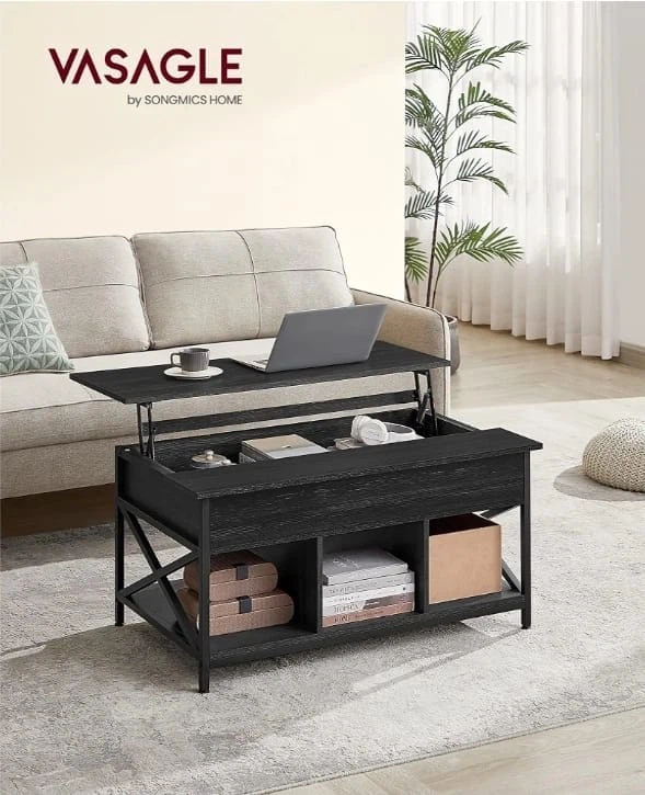 Brand New Lift-Top Coffee Table with Storage - photo 2