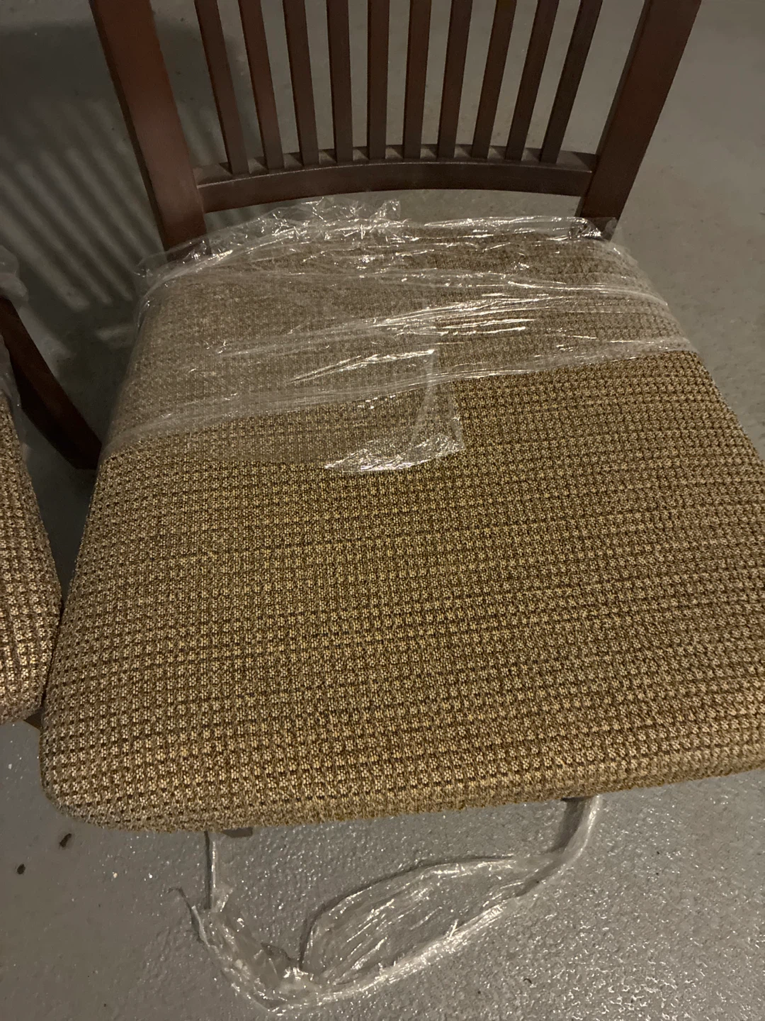 Set of Two Wooden Dining Chairs - photo 2