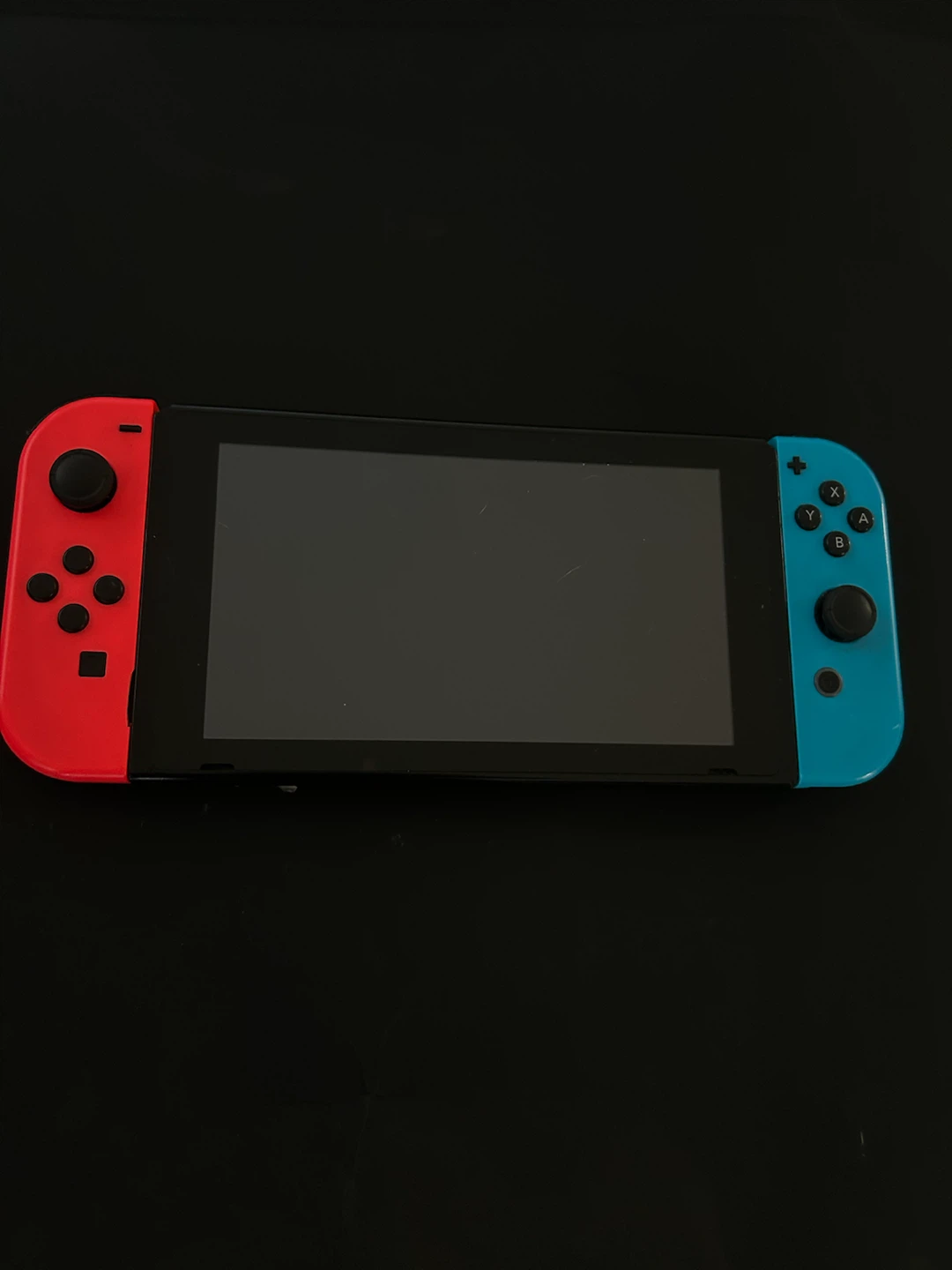 Nintendo Switch Console with Neon Controllers