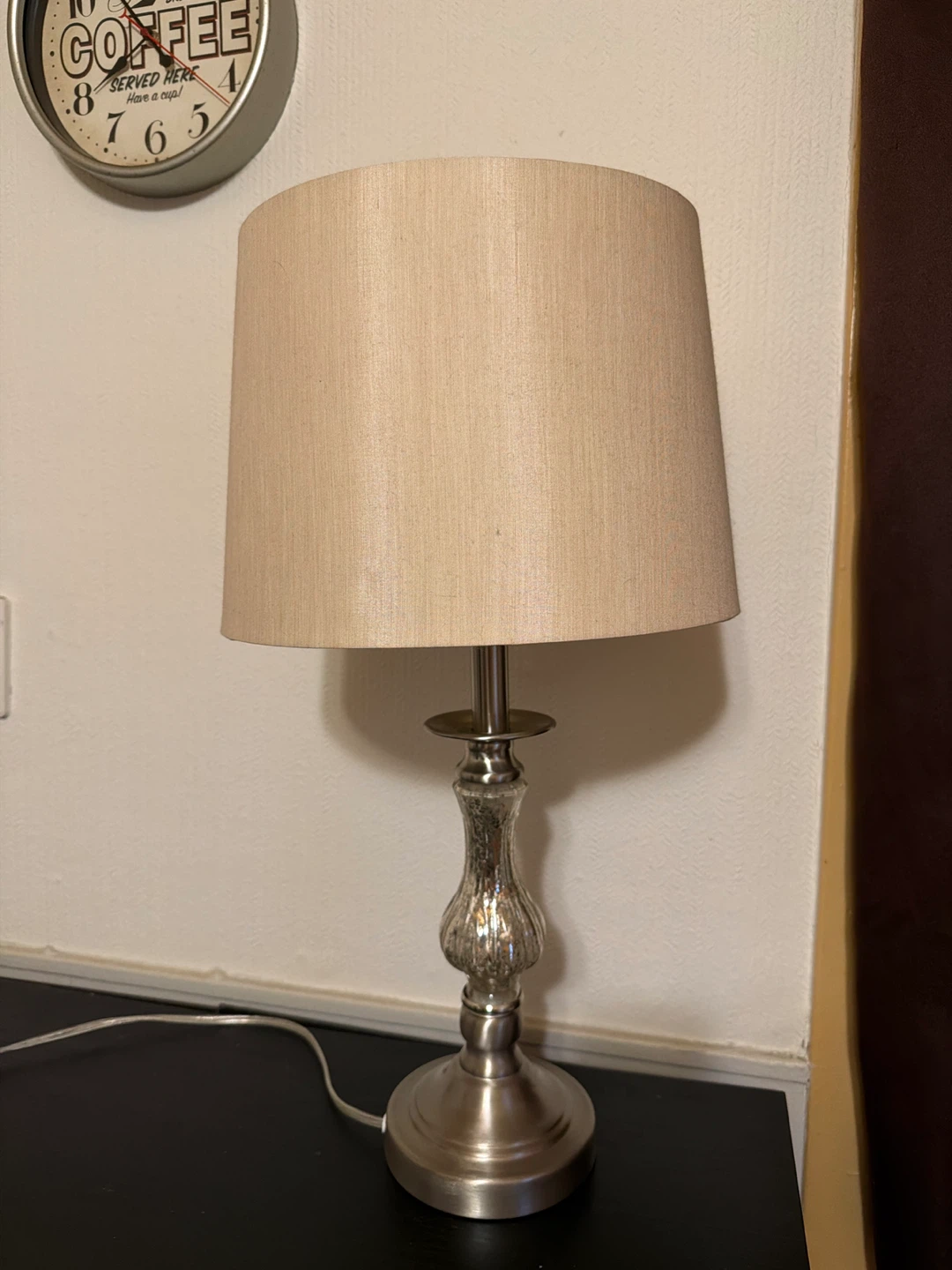 Mercury Glass Table Lamp