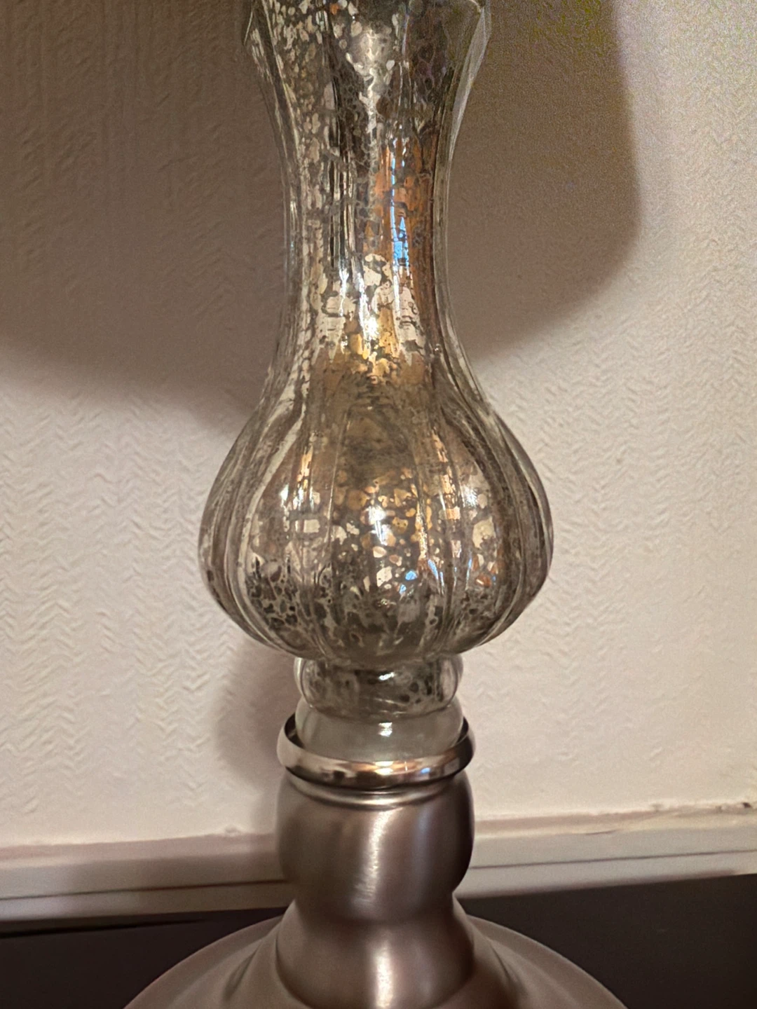 Mercury Glass Table Lamp - photo 2