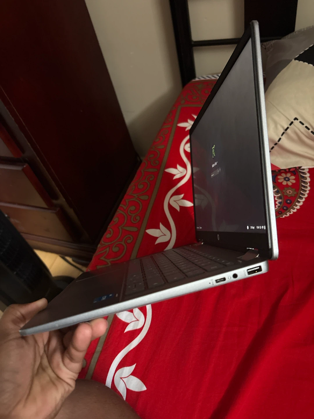 HP Chromebook Plus Laptop.  read first description - photo 3