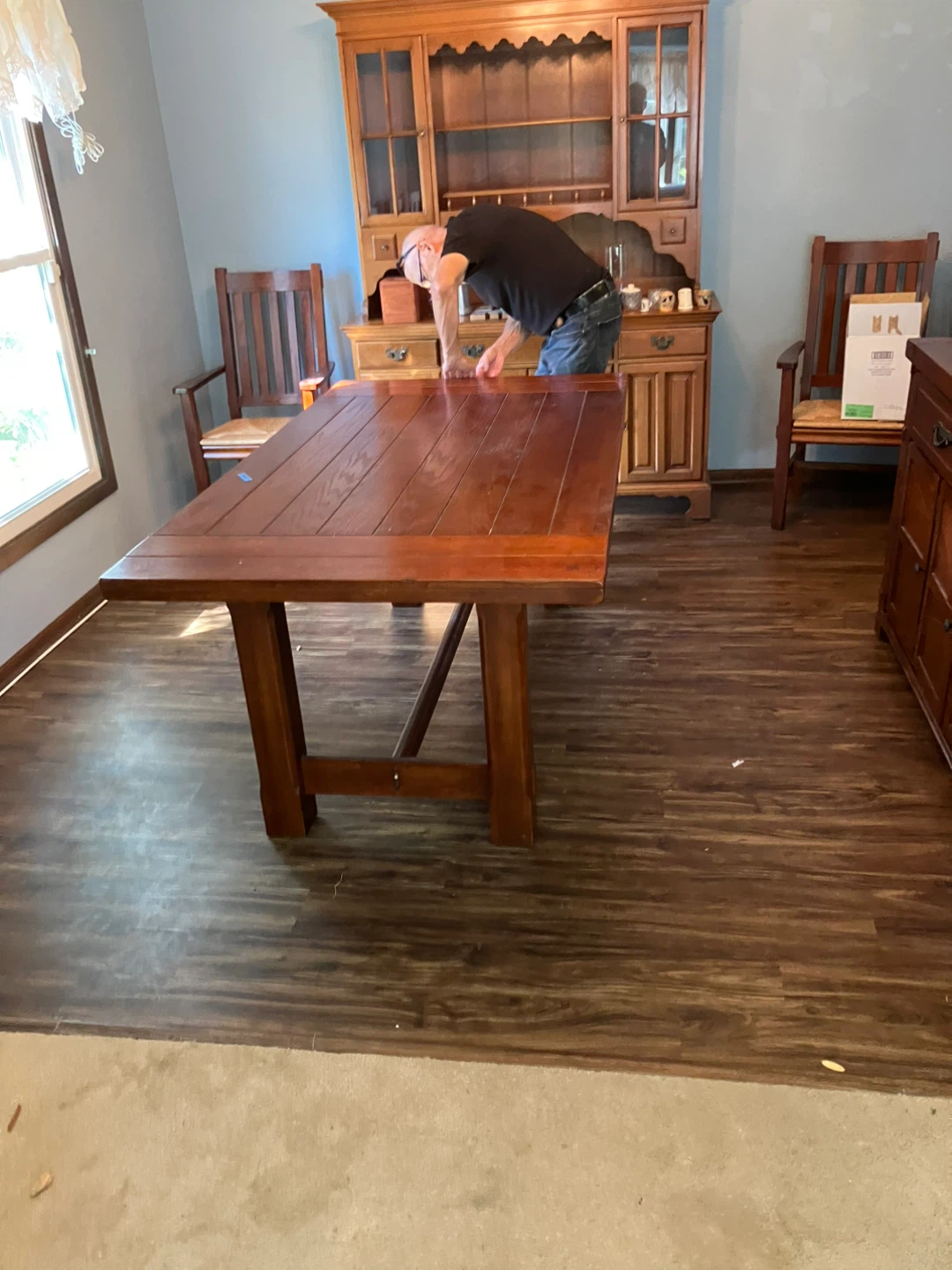 Solid Wood Dining Table - photo 3