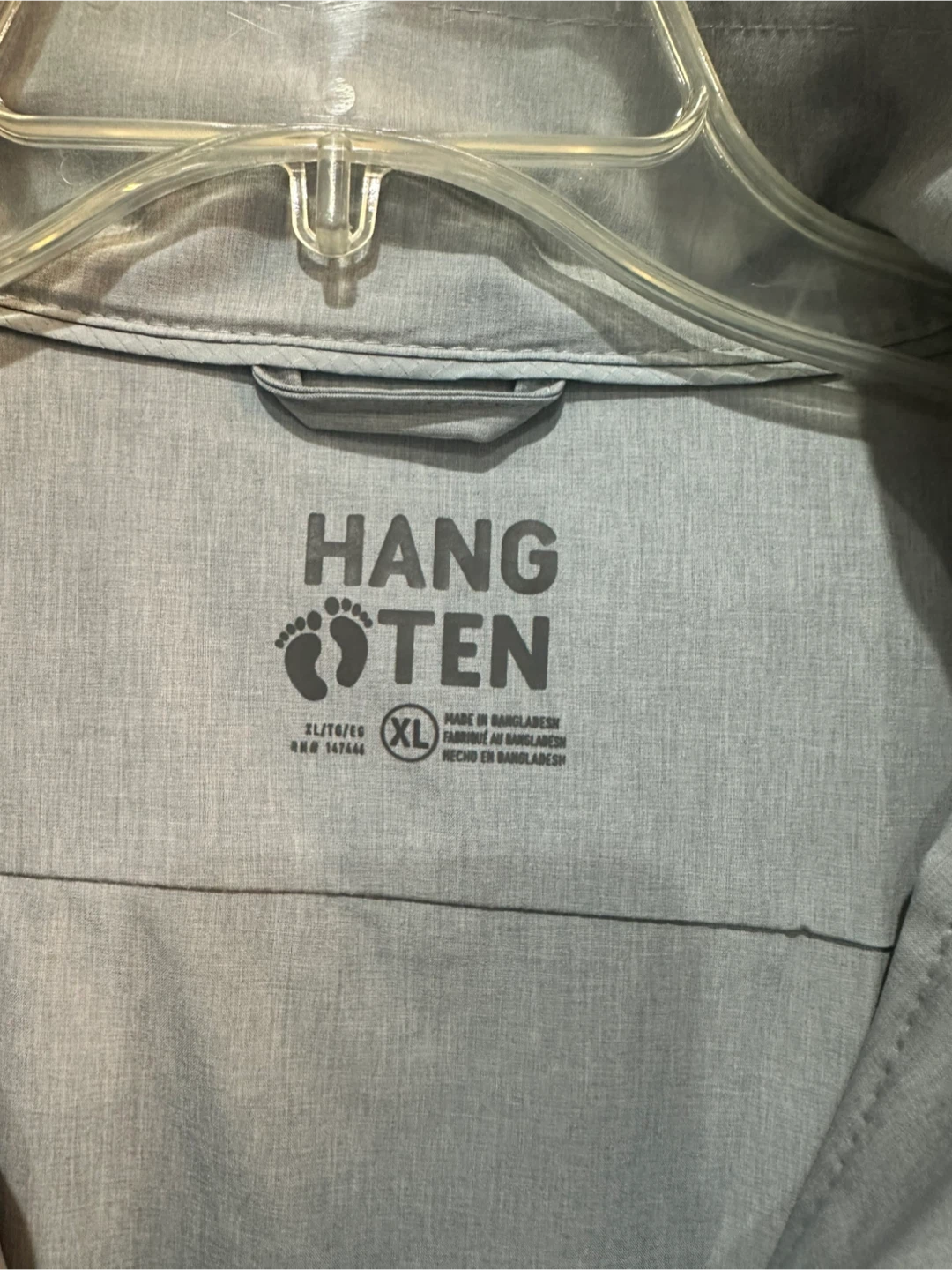 Hang Ten Light Gray Zip Jacket - photo 3