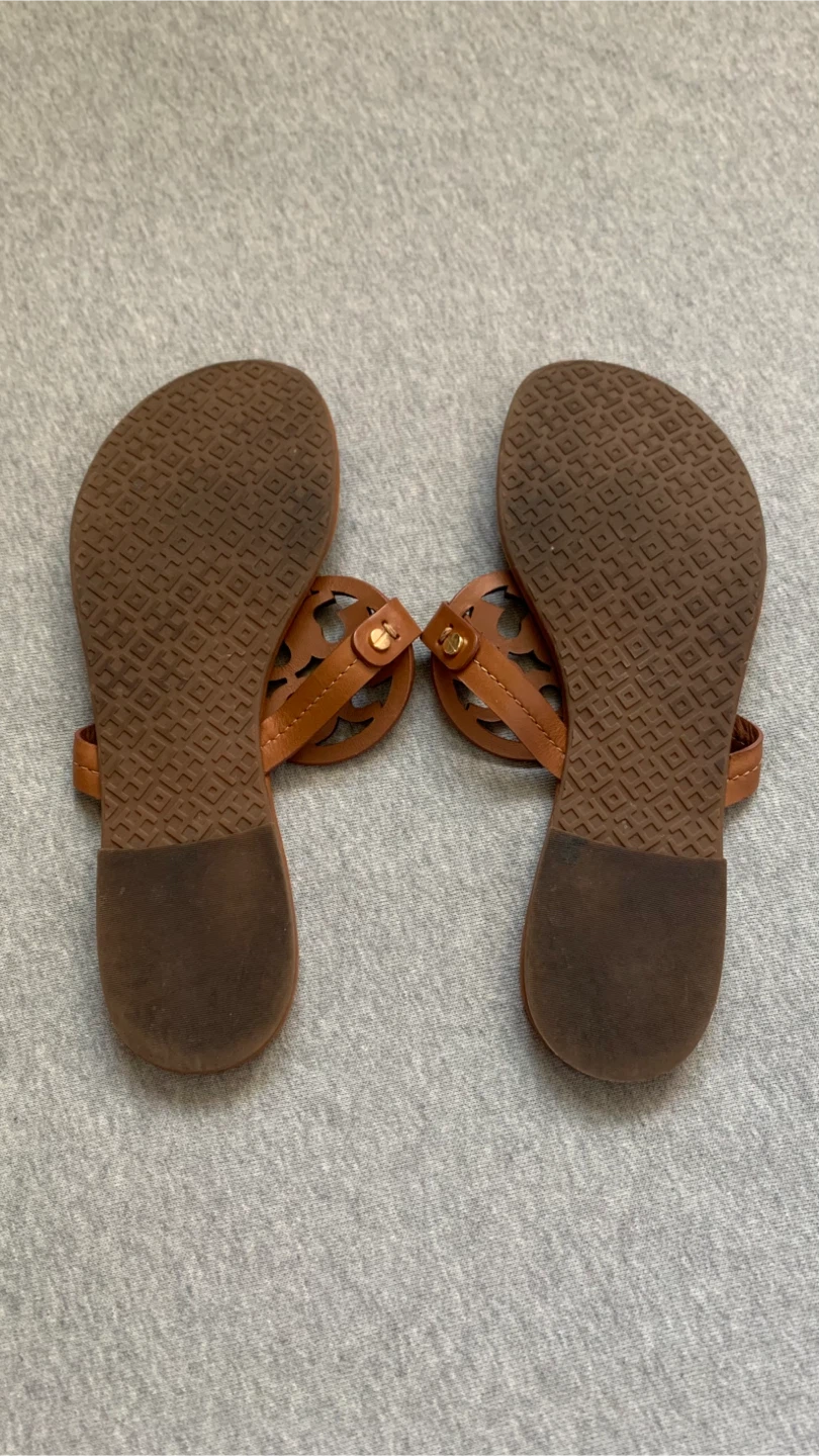 Tory Burch Miller Leather Sandals - Size 7M - photo 4