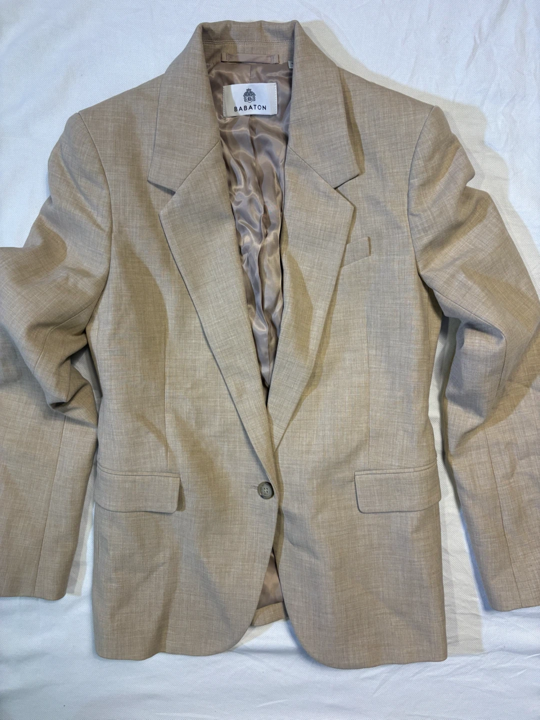 Babaton Beige Blazer - photo 2