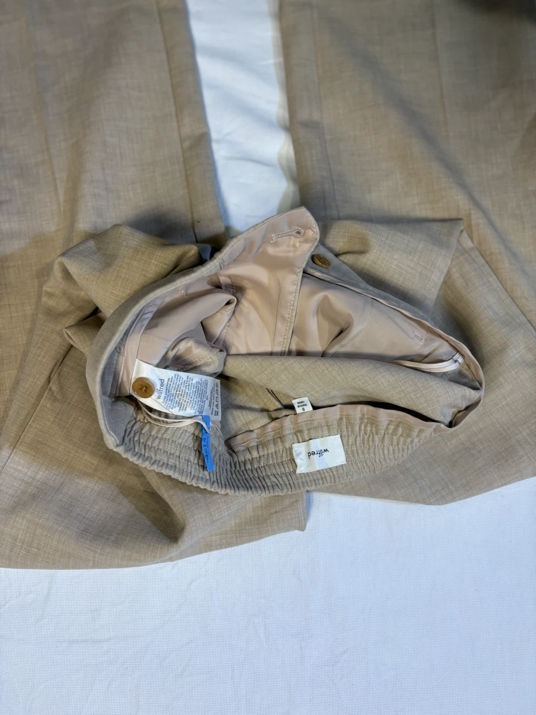 Wilfred beige trousers size 0
