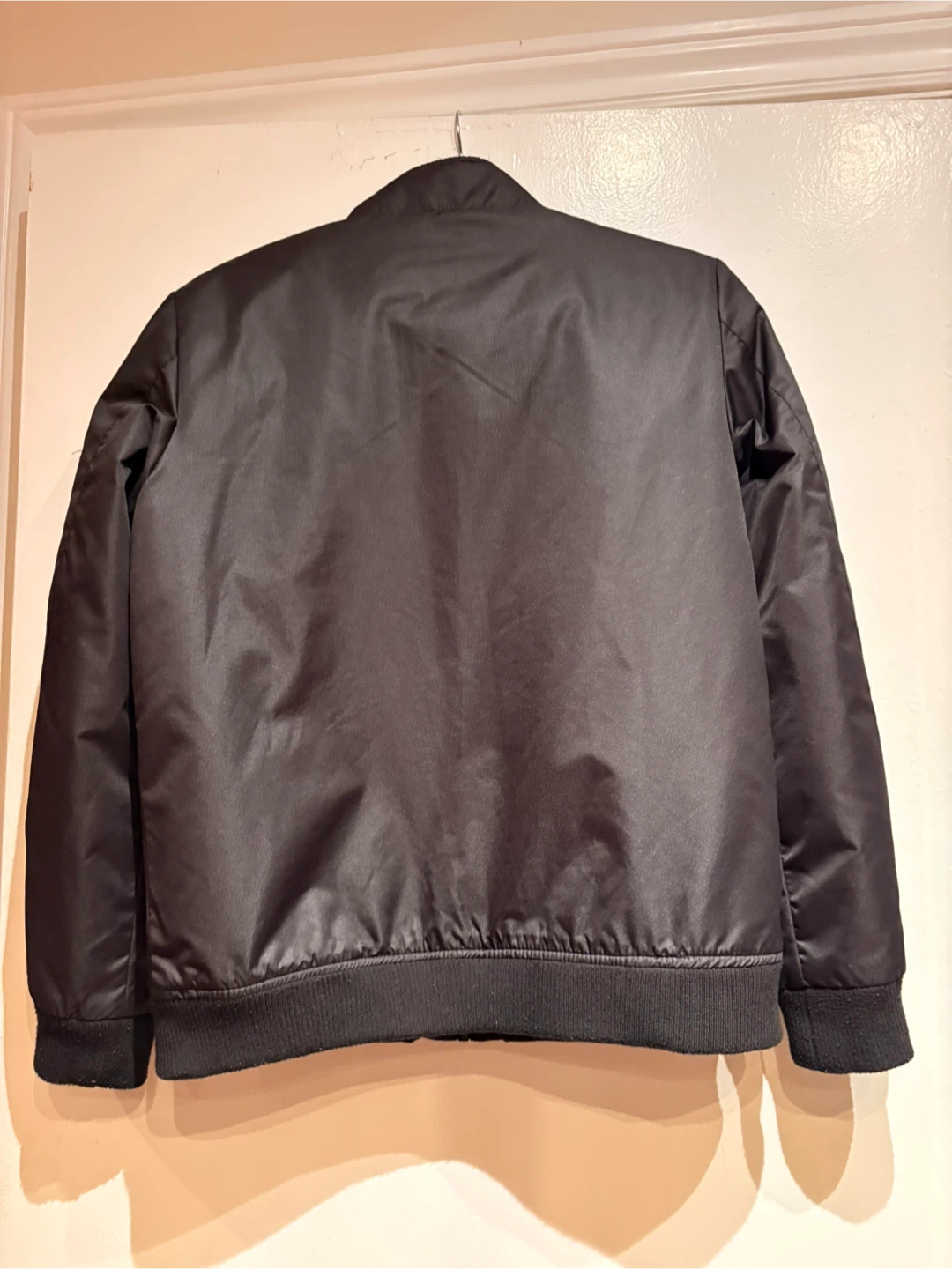 Guess Black Bomber Jacket Size 14 - photo 2