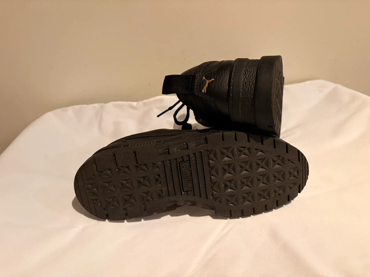 Puma Black Platform Sneakers - photo 2