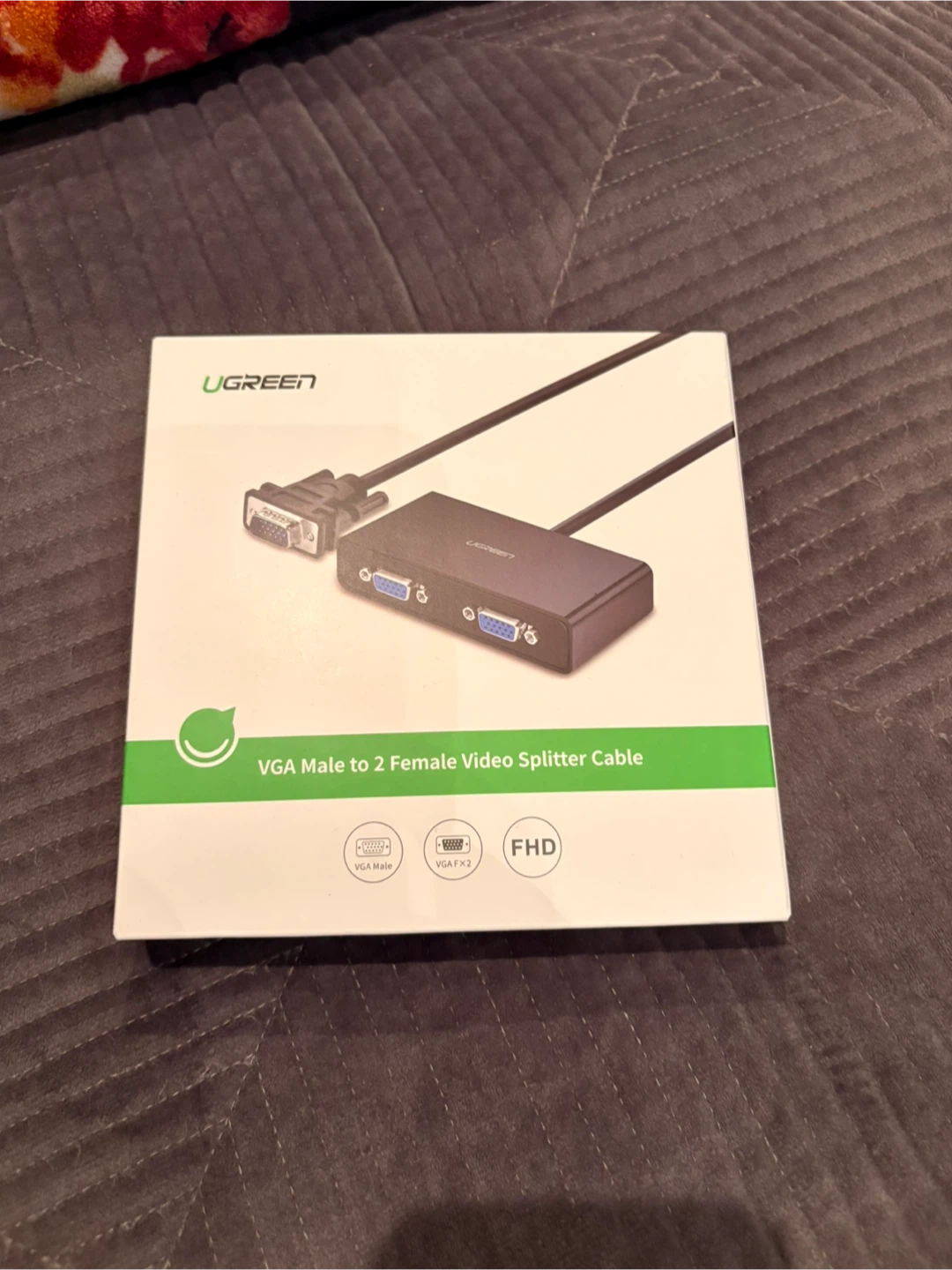 Ugreen VGA Male to 2 Female Video Splitter Cable