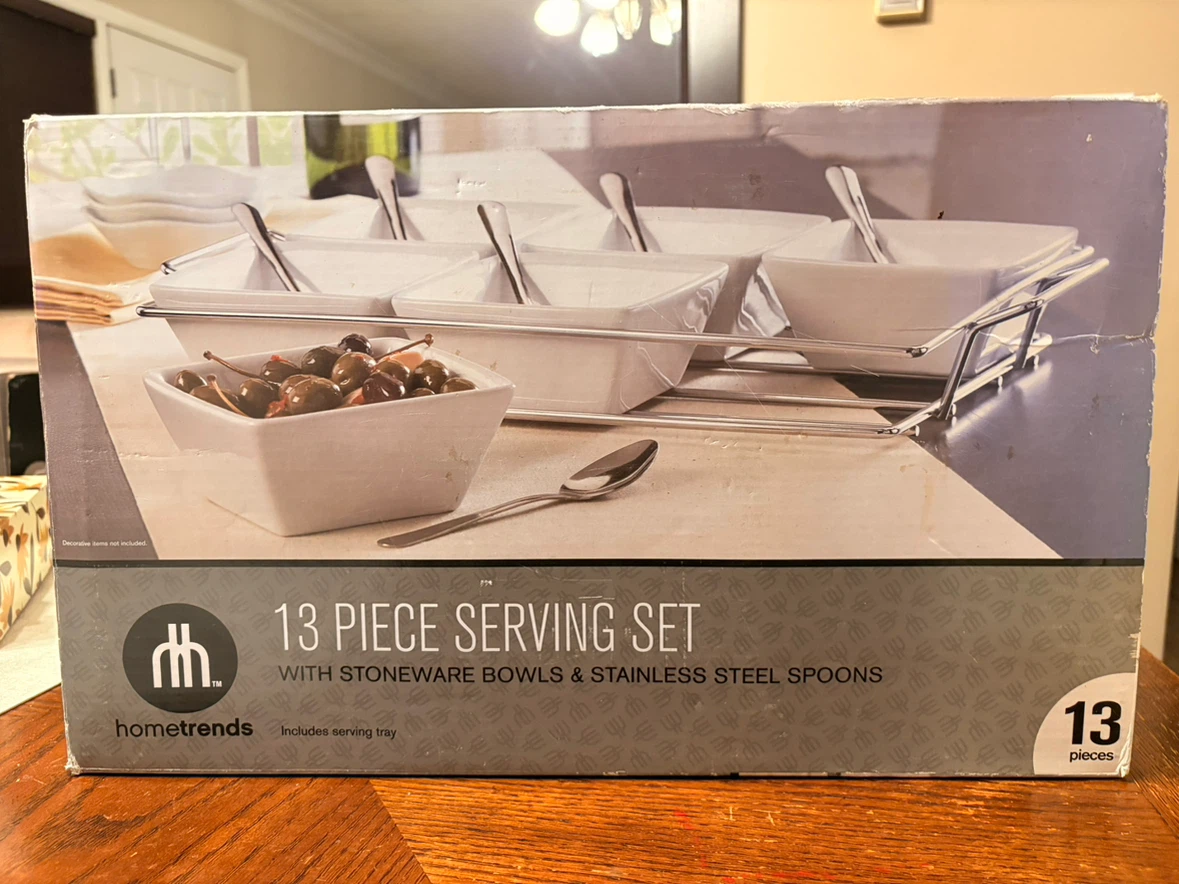 Hometrends 13-Piece Serving Set