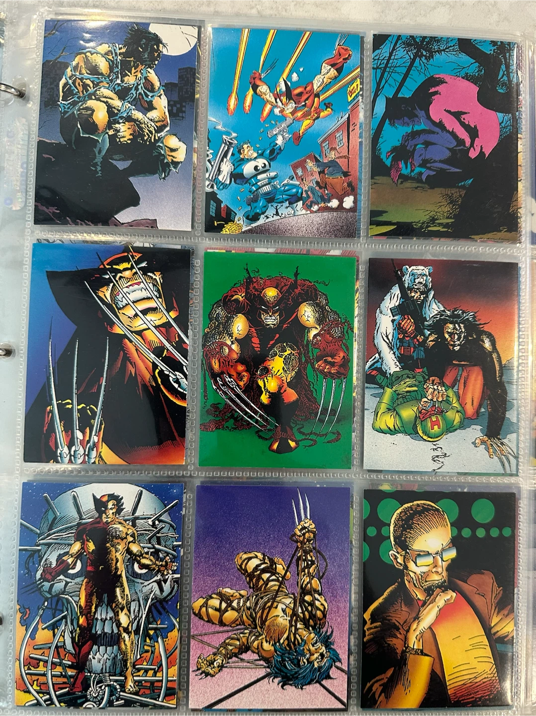 1992 Marvel Wolverine Trading Card Collection
