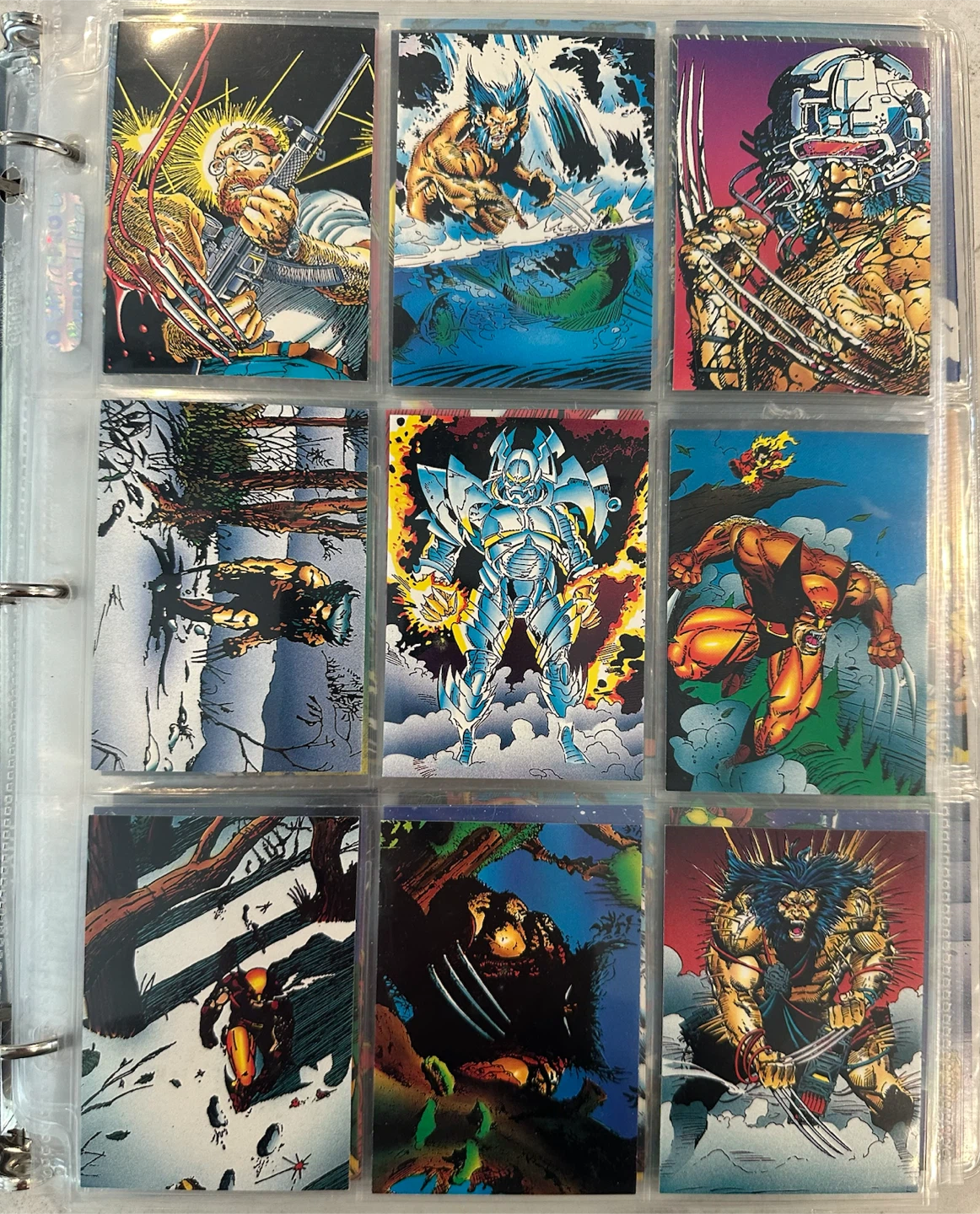 1992 Marvel Wolverine Trading Card Collection - photo 3