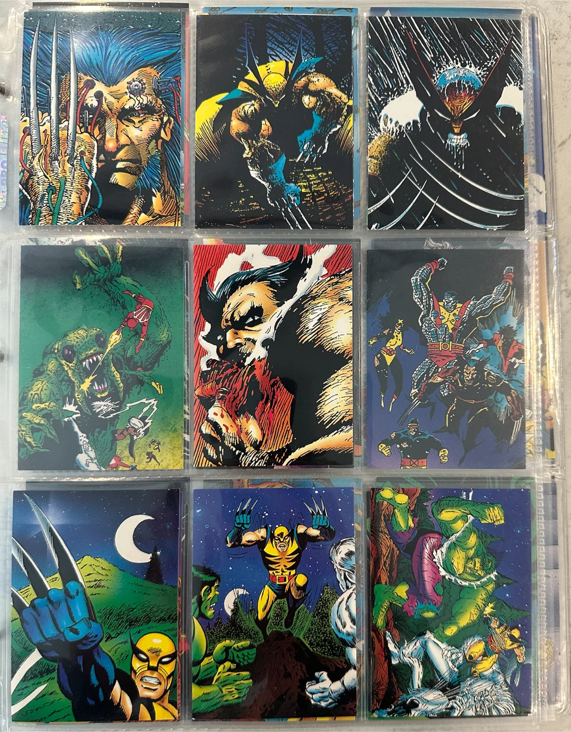 1992 Marvel Wolverine Trading Card Collection - photo 5