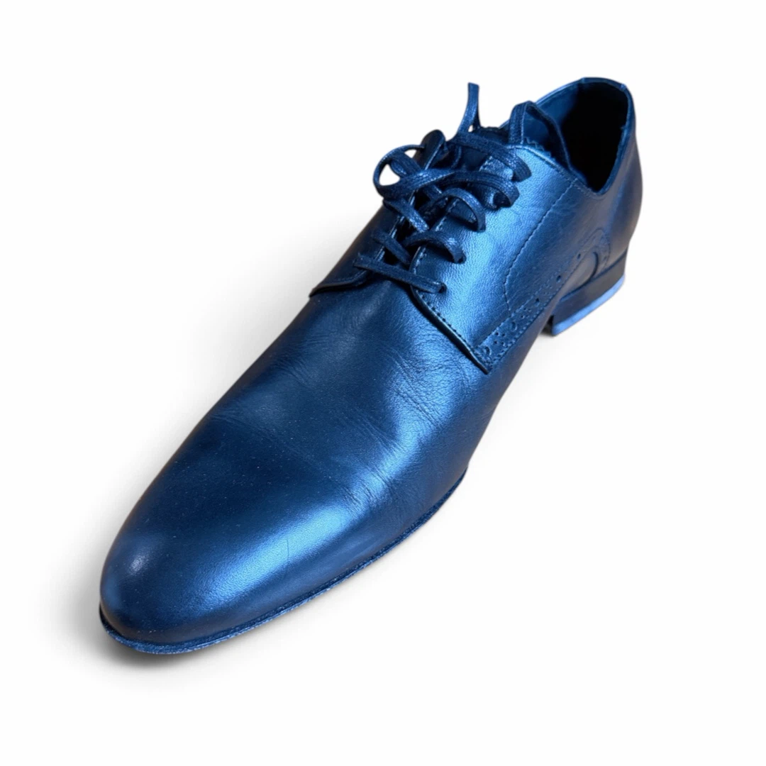 Minnelli Black Leather Oxford Shoes - photo 4