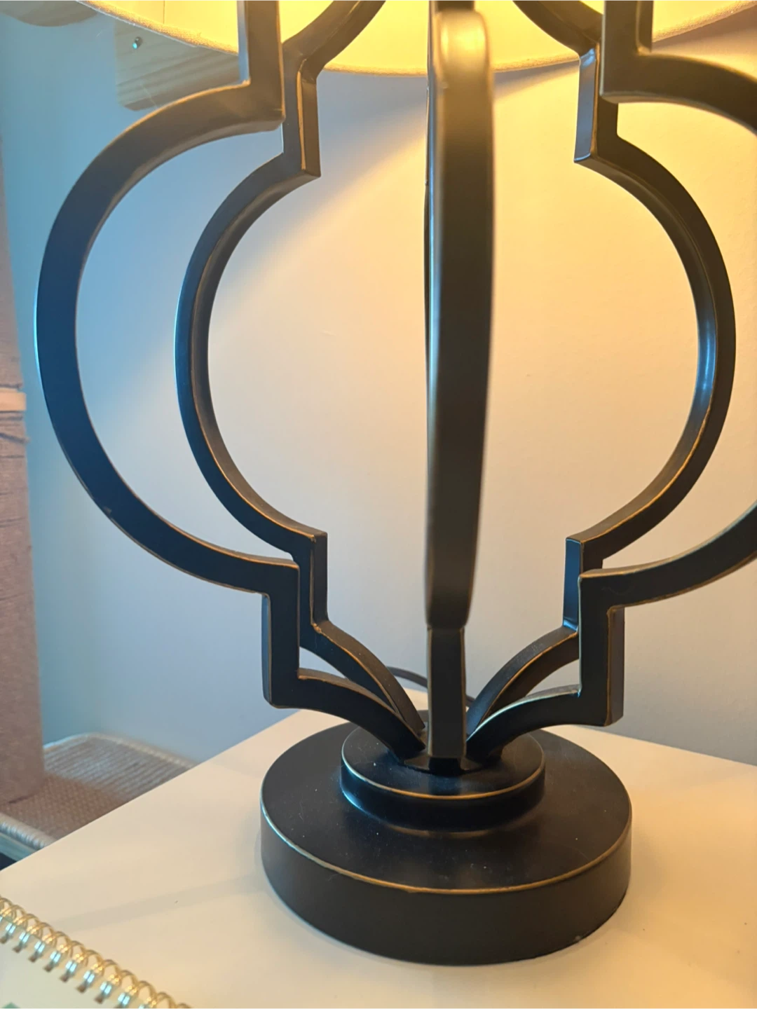 Black Metal Table Lamp - photo 2