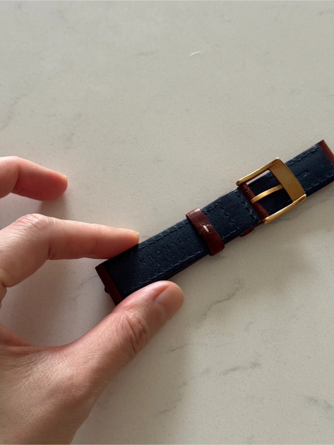 Kronaby Gold-Tone Watch with Extra Strap - photo 4