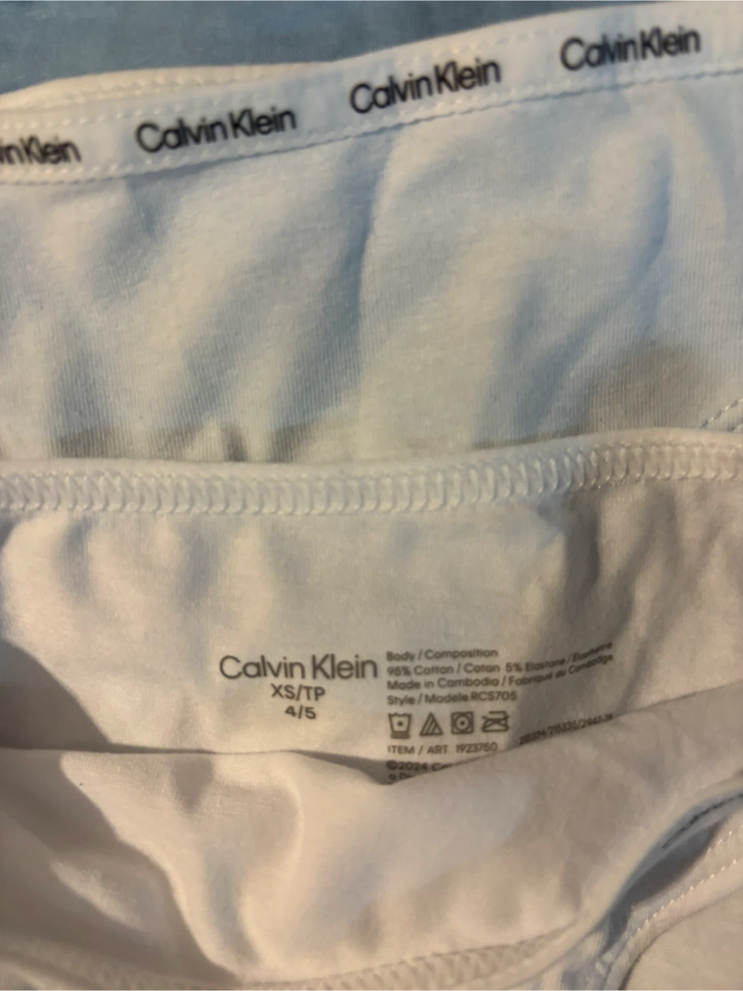 NWOT Calvin Klein Underwear Set Size XS/TP 4/5 - photo 2