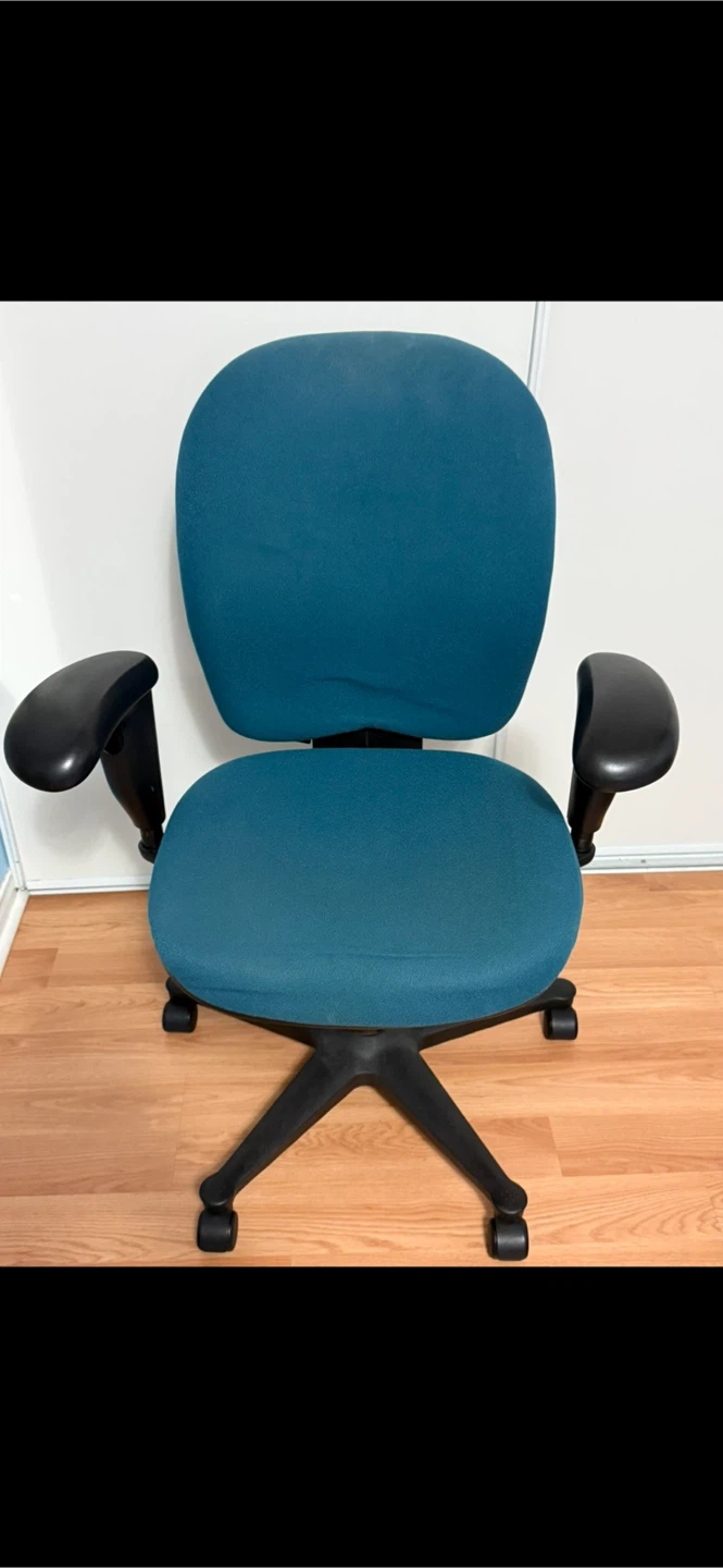 Herman Miller Office Chair - blue fabric
