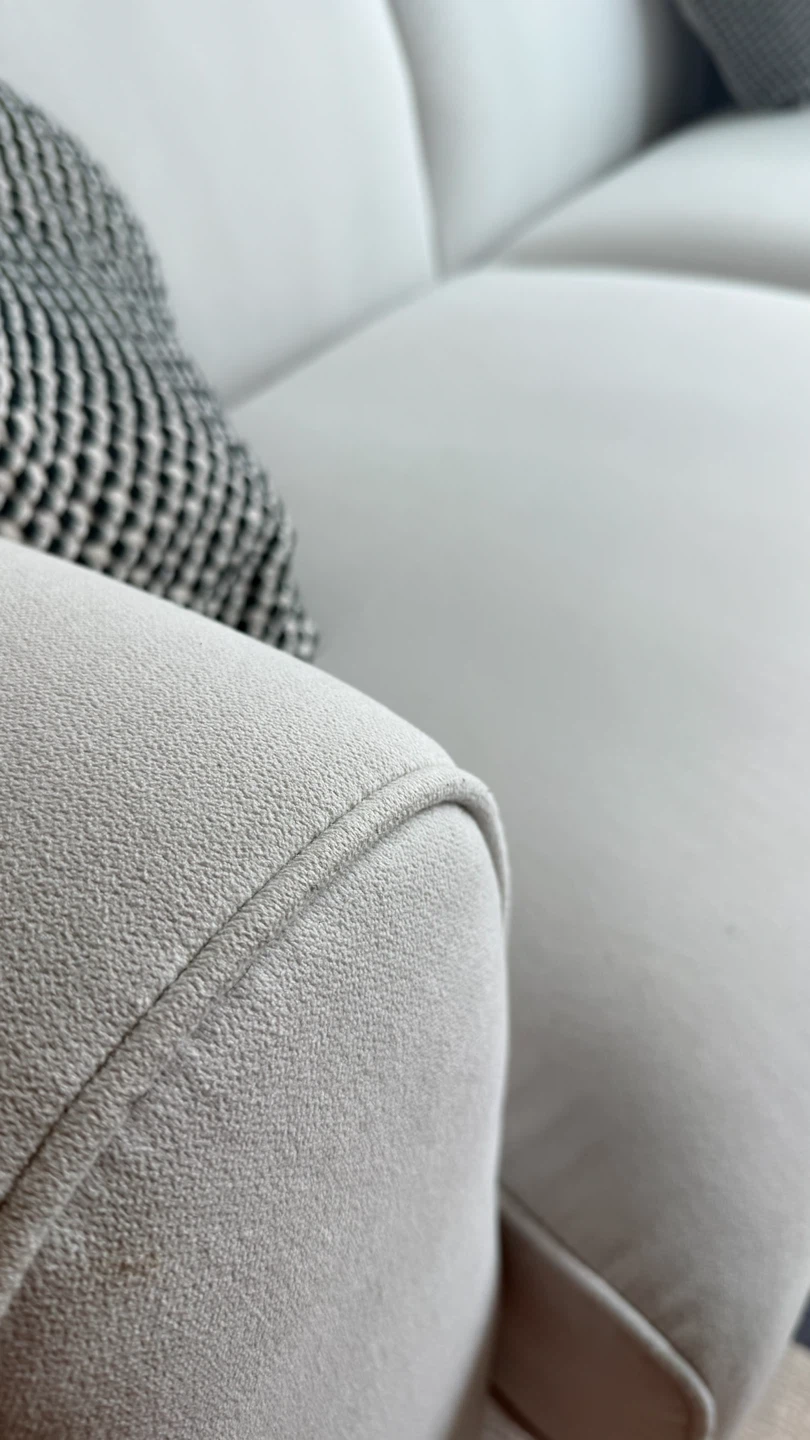 Beige 3 Seater Sofa - photo 3