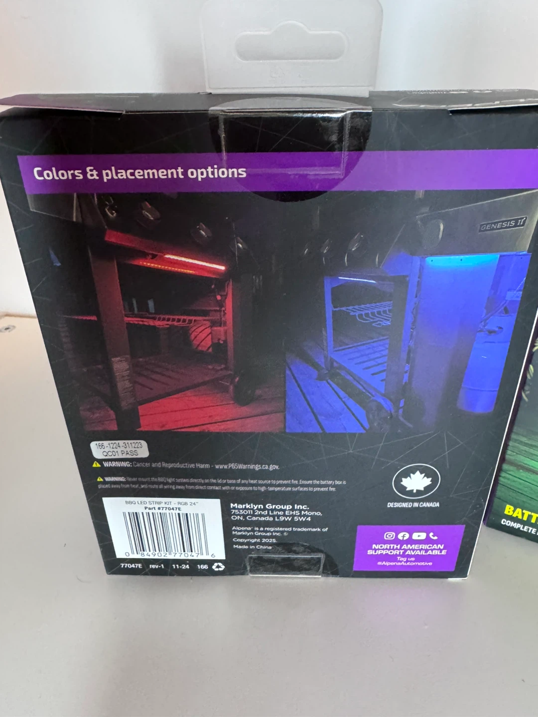 Alpena BBQ LED Strip Kit RGB 24in - photo 3