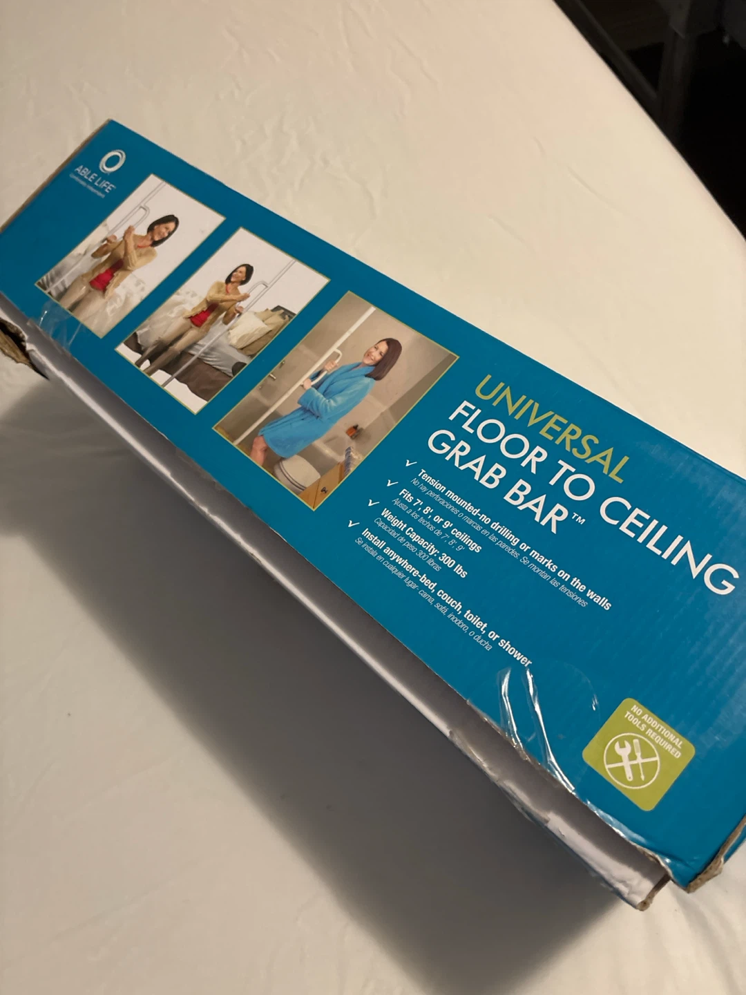 Able Life Universal Floor-to-Ceiling Grab Bar - photo 2