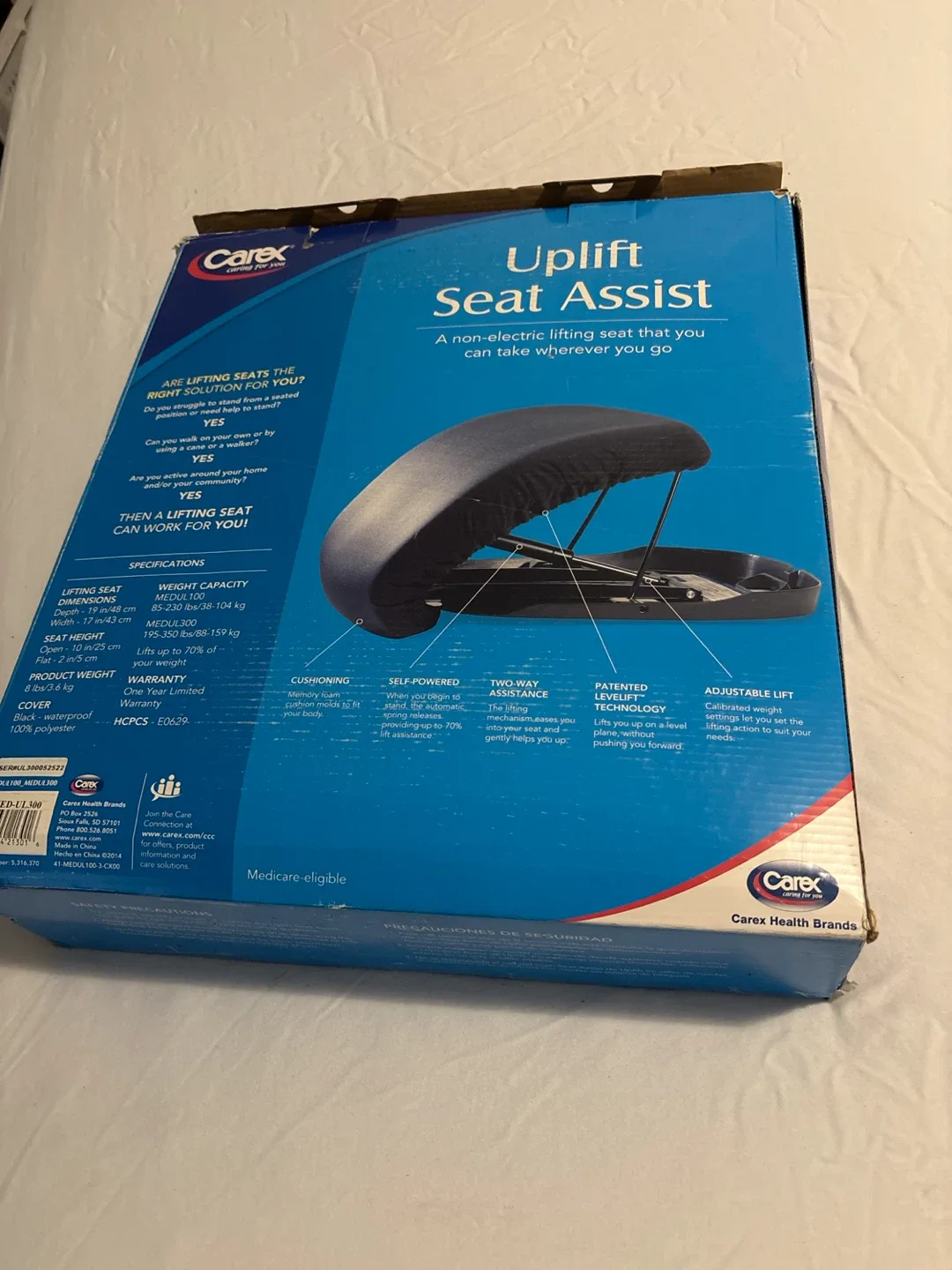 Carex Uplift Seat Assist